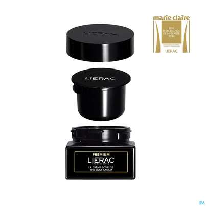 Sie sehen eine Packung Lierac Premium The Silky Cream Refil 50ml, Produktbild: 04 Lierac Premium The Silky Cream Refil 50ml, A-Nr.: 5839322 - 04
