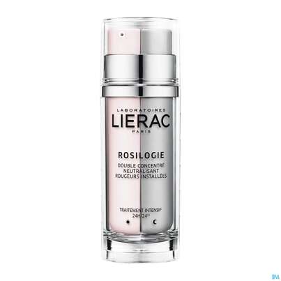 Sie sehen eine Packung Lierac Rosilogie Doppelkonzentrat 30ml, Produktbild: 02 Lierac Rosilogie Doppelkonzentrat 30ml, A-Nr.: 4881492 - 02