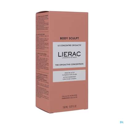 Sie sehen eine Packung Lierac Body/sculpt Cryoactive Concentrate 150ml, Produktbild: 03 Lierac Body/sculpt Cryoactive Concentrate 150ml, A-Nr.: 5849792 - 03