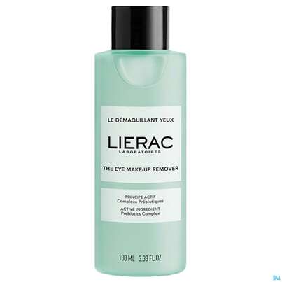 Sie sehen eine Packung Lierac Cleanser The Eye Make-up Remover 100ml, Produktbild: 01 Lierac Cleanser The Eye Make-up Remover 100ml, A-Nr.: 5721773 - 01