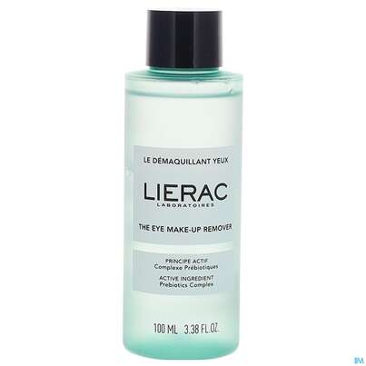 Sie sehen eine Packung Lierac Cleanser The Eye Make-up Remover 100ml, Produktbild: 02 Lierac Cleanser The Eye Make-up Remover 100ml, A-Nr.: 5721773 - 02