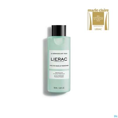 Sie sehen eine Packung Lierac Cleanser The Eye Make-up Remover 100ml, Produktbild: 04 Lierac Cleanser The Eye Make-up Remover 100ml, A-Nr.: 5721773 - 04