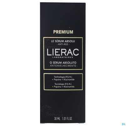 Sie sehen eine Packung Lierac Premium The Serum 30ml, Produktbild: 01 Lierac Premium The Serum 30ml, A-Nr.: 5839316 - 01
