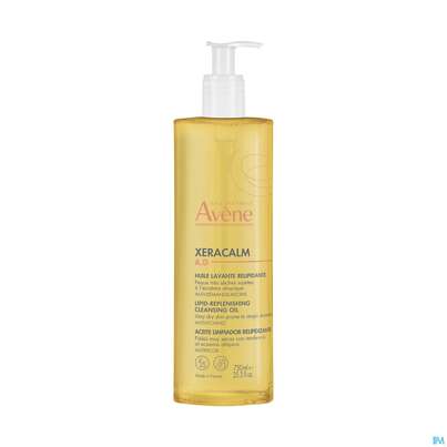 Sie sehen eine Packung Avene Xeracalm/a.d Rueckfettendes Reinigungsoel 750ml, Produktbild: 04 Avene Xeracalm/a.d Rueckfettendes Reinigungsoel 750ml, A-Nr.: 5826377 - 04