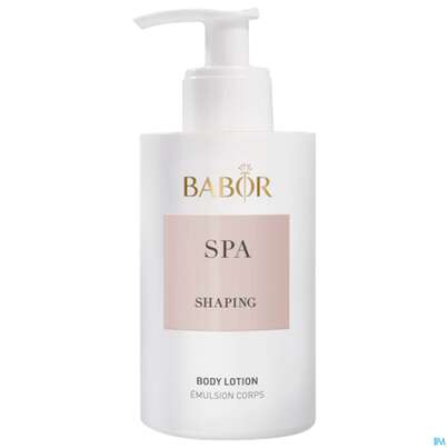 Sie sehen eine Packung Babor Spa Shaping Body Lotion 40066 200ml, Produktbild: 02 Babor Spa Shaping Body Lotion 40066 200ml, A-Nr.: 5579826 - 02