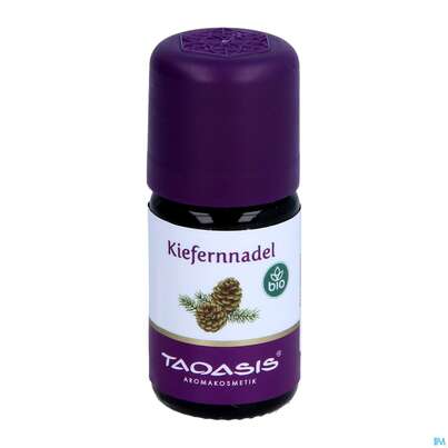 Sie sehen eine Packung Aetherische Oele Taoasis Bio Kiefernnadel 5ml, Produktbild: 03 Aetherische Oele Taoasis Bio Kiefernnadel 5ml, A-Nr.: 4558259 - 03