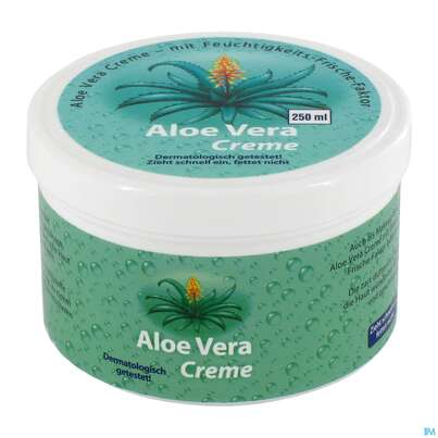 Sie sehen eine Packung Aloe Vera Creme-avitale 250ml, Produktbild: 02 Aloe Vera Creme-avitale 250ml, A-Nr.: 2722996 - 02