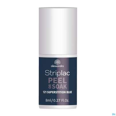 Sie sehen eine Packung Alessandro Striplac Superstit Blue 8ml, Produktbild: 02 Alessandro Striplac Superstit Blue 8ml, A-Nr.: 5191163 - 02