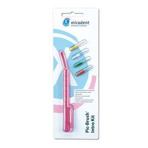 Miradent Pic Brush Intro Kit mit 4 Bürsten, A-Nr.: 2866749 - 01
