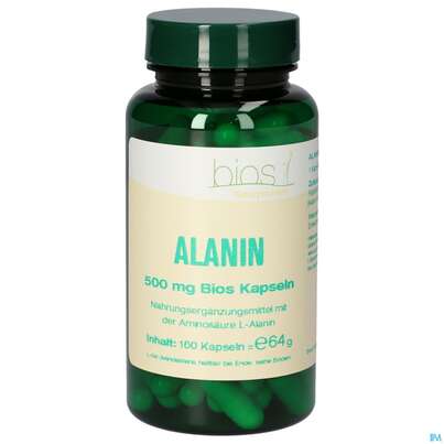 Bios Alanin 500mg 100 Kapseln, A-Nr.: 4247186 - 02