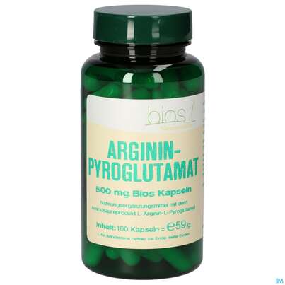 Bios Argininpyroglutamat 500mg 100 Kapseln, A-Nr.: 4247200 - 02
