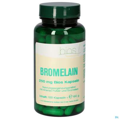Bios Bromelain 250mg 100 Kapseln, A-Nr.: 4070150 - 02