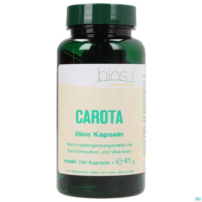 Sie sehen eine Packung Bios Carota 100 Kapseln, Produktbild: 02 Bios Carota 100 Kapseln, A-Nr.: 3890885 - 02