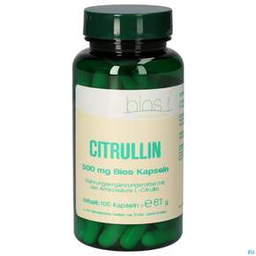 Bios Citrullin 500mg 100 Kapseln, A-Nr.: 4103464 - 01