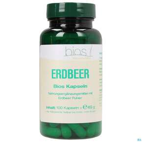 Bios Erdbeer 100 Kapseln, A-Nr.: 3891152 - 01