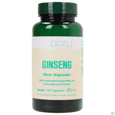 Bios Ginseng 100 Kapseln, A-Nr.: 3891301 - 02