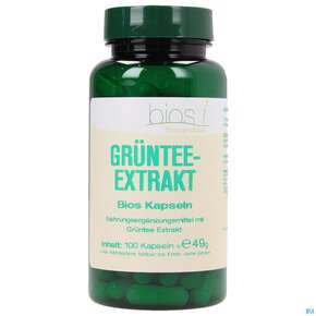 Bios Grünteeextrakt 100 Kapseln, A-Nr.: 3891471 - 01