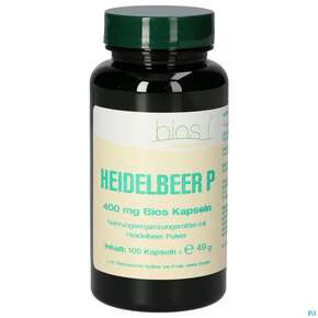 Bios Heidelbeer P 100 Kapseln, A-Nr.: 3891525 - 01