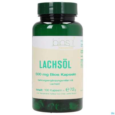 Bios Lachsöl 500mg 100 Kapseln, A-Nr.: 3891910 - 02