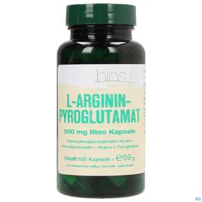 Bios l-argininpyroglutamat 500mg 100 Kapseln, A-Nr.: 3891962 - 01