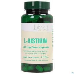 Bios l-histidin 500mg 100 Kapseln, A-Nr.: 3892097 - 01