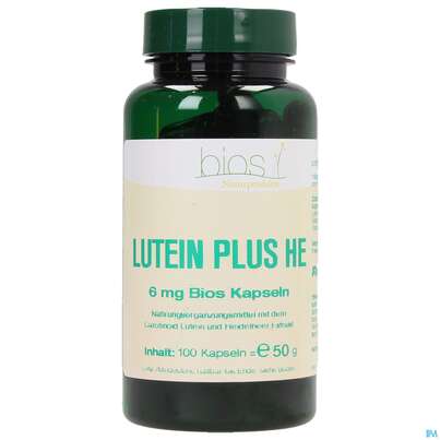 Bios Lutein Plus Heidelbeer Extrakt 100 Kapseln, A-Nr.: 3892370 - 02