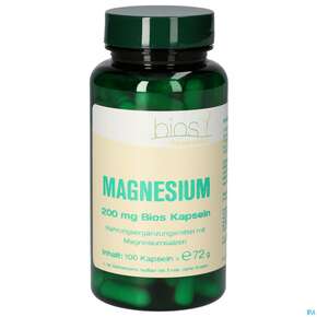 Bios Magnesium 200mg 100 Kapseln, A-Nr.: 4334040 - 01