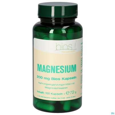 Bios Magnesium 200mg 100 Kapseln, A-Nr.: 4334040 - 02