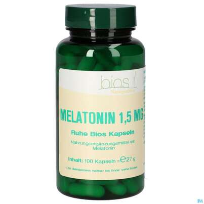 Bios Melatonin Ruhe 1,5mg 100 Kapseln, A-Nr.: 4247016 - 02