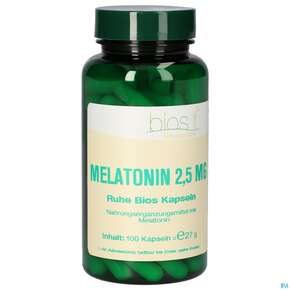 Bios Melatonin Ruhe 2,5mg 100 Kapseln, A-Nr.: 4247039 - 01