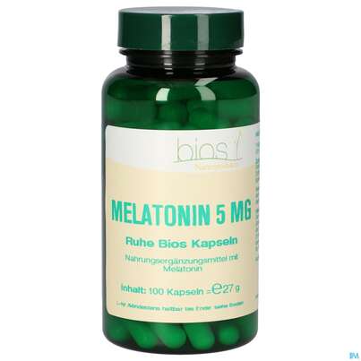 Bios Melatonin Ruhe 5mg 100 Kapseln, A-Nr.: 4247051 - 02