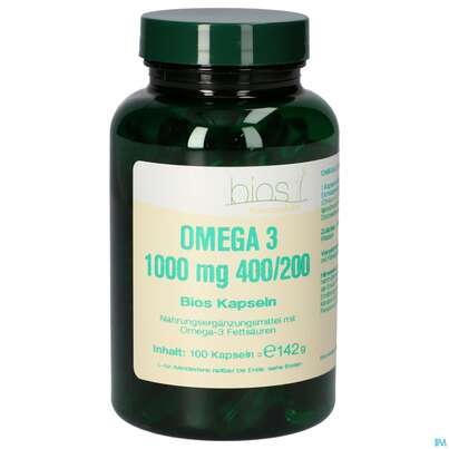 Bios Omega 3 1000mg 400/200 100 Kapseln, A-Nr.: 4341519 - 02
