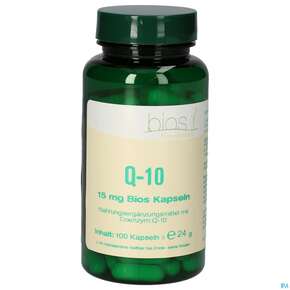 Bios Q-10 15mg 100 Kapseln, A-Nr.: 3892795 - 01