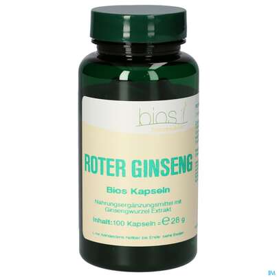 Bios Roter Ginseng 100 Kapseln, A-Nr.: 3893033 - 01