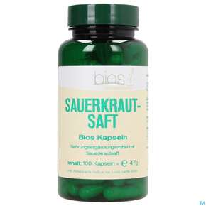 Bios Sauerkrautsaft 100 Kapseln, A-Nr.: 3893139 - 01
