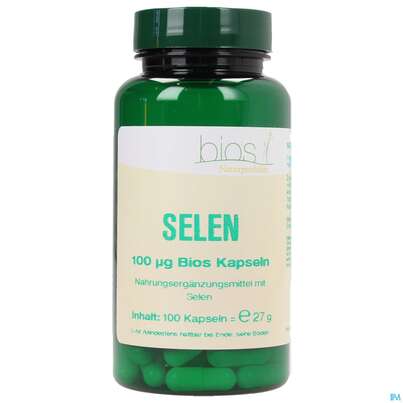 Bios Selen 100 µg 100 Kapseln, A-Nr.: 3893174 - 02