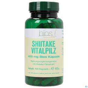 Bios Shiitake Vitalpilz 400mg 100 Kapseln, A-Nr.: 4049210 - 01