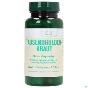 Bios Tausendguldenkraut 100 Kapseln, A-Nr.: 3893263 - 01