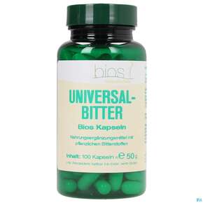 Bios Universalbitter 100 Kapseln, A-Nr.: 3893375 - 01