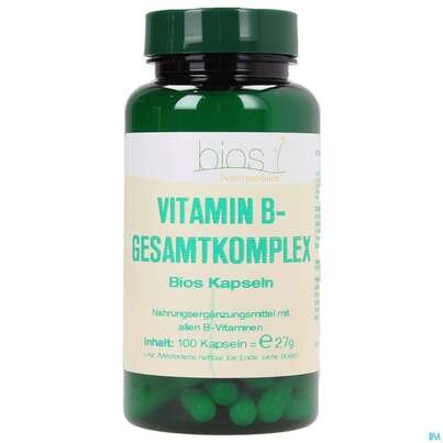 Bios Vitamin B Gesamtkomplex 100 Kapseln, A-Nr.: 3893524 - 02