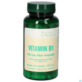 Bios Vitamin B1 100mg 100 Kapseln, A-Nr.: 5302970 - 01