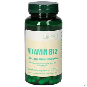 Bios Vitamin B12 1000mcg 100 Kapseln, A-Nr.: 5038131 - 01
