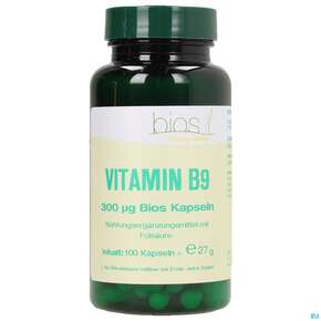 Bios Vitamin B9 300 µg 100 Kapseln, A-Nr.: 4246838 - 01