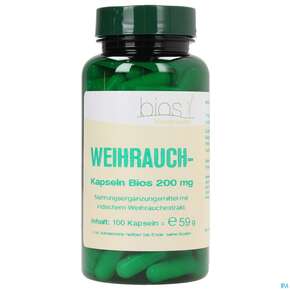Bios Weihrauch Kapseln 200mg 100 Kapseln, A-Nr.: 3893607 - 01