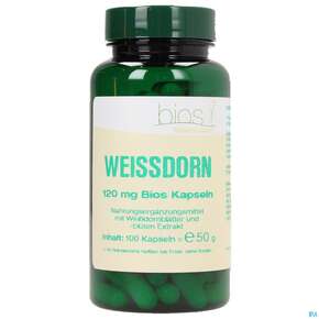Bios Weißdorn 120mg 100 Kapseln, A-Nr.: 4078789 - 01