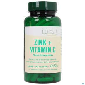 Bios Zink + Vitamin C 100 Kapseln, A-Nr.: 3893702 - 01