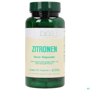 Bios Zitronen 100 Kapseln, A-Nr.: 3893719 - 01