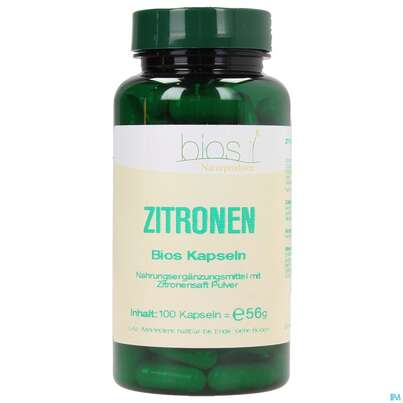 Bios Zitronen 100 Kapseln, A-Nr.: 3893719 - 02