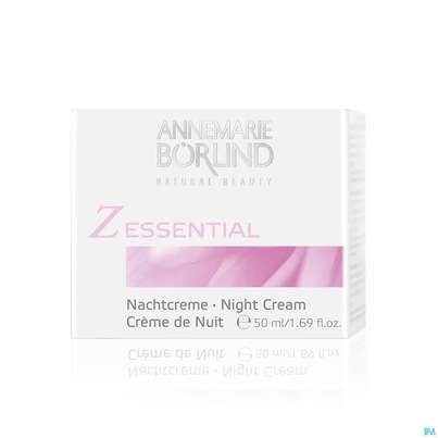 Sie sehen eine Packung Boerlind Z Essential Nachtcreme 55 50ml, Produktbild: 04 Boerlind Z Essential Nachtcreme 55 50ml, A-Nr.: 2322943 - 04