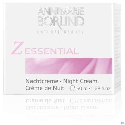 Sie sehen eine Packung Boerlind Z Essential Nachtcreme 55 50ml, Produktbild: 05 Boerlind Z Essential Nachtcreme 55 50ml, A-Nr.: 2322943 - 05